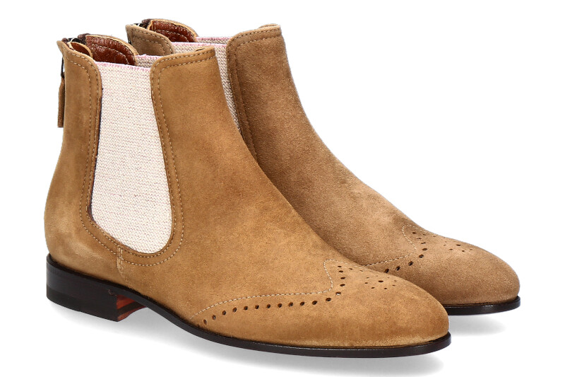 Benson´s Chelsea Boot VELOUR TABAC (35)