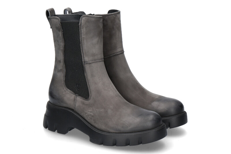 Paul Green Stiefelette ROYAL NUBUK- iron/dunkelgrau