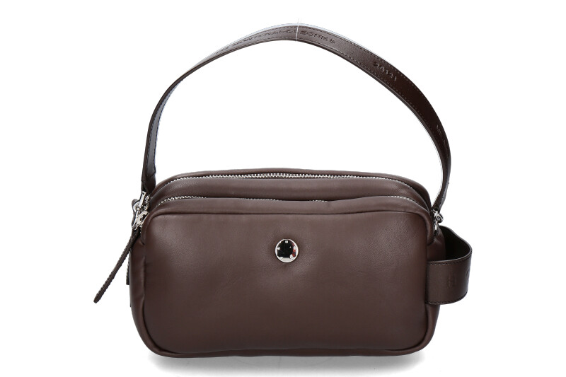 Hogan Umhängetasche DOPPIA ZIP- chocolate brown/braun