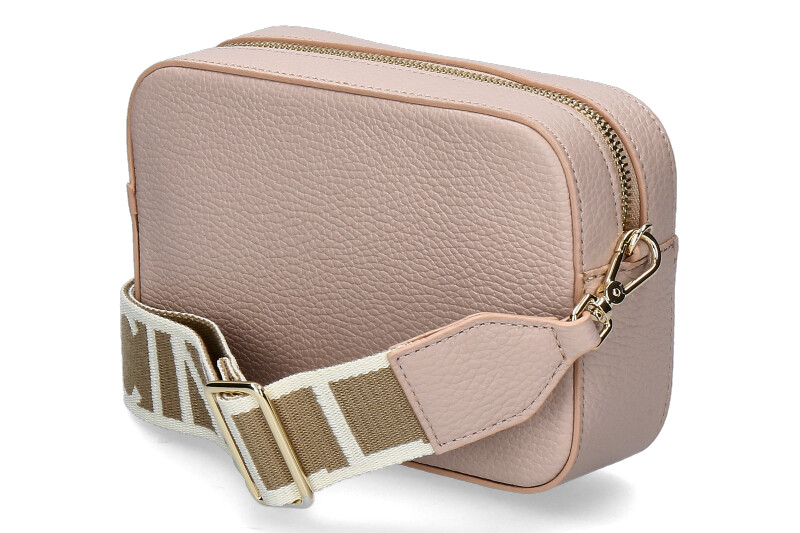 Coccinelle Umhängetasche MINI TEBE GRAINED LEATHER- rosette/rosa