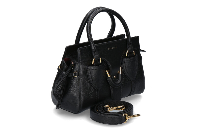 Coccinelle Tasche YORK GRAINED LEATHER- noir/schwarz