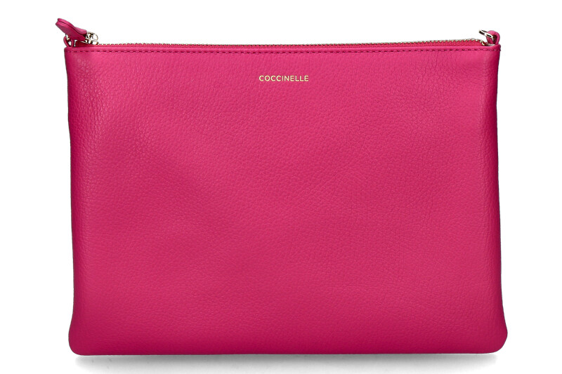 Coccinelle Clutch CROSSBODY MEDIUM- new fuchsia/pink