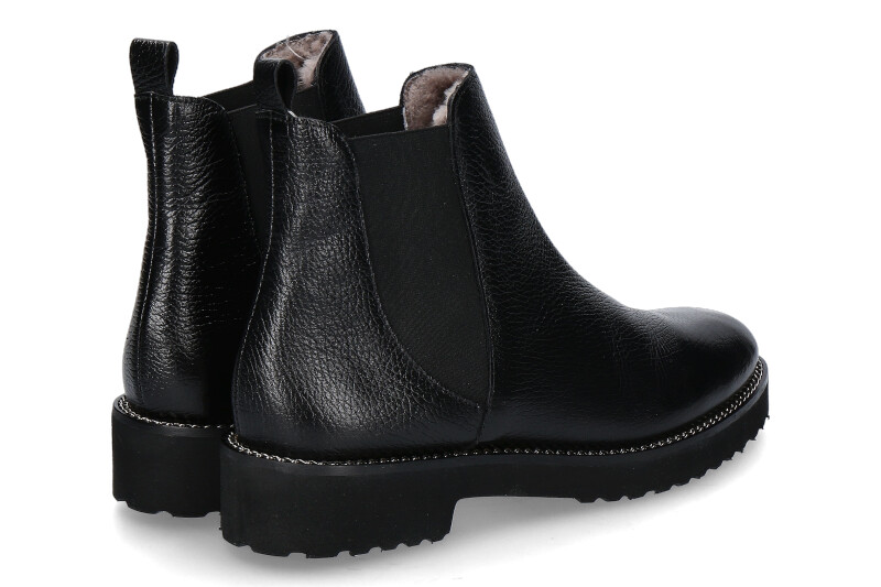 Luca Grossi Chelsea Boot gefüttert BOTERO NERO (42)