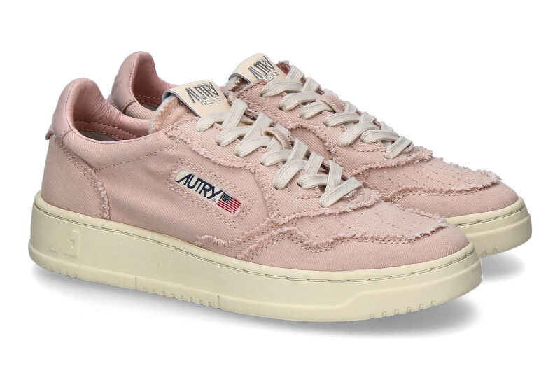 Autry Damen-Sneaker MEDALIST DE01 DENIM- peach whip