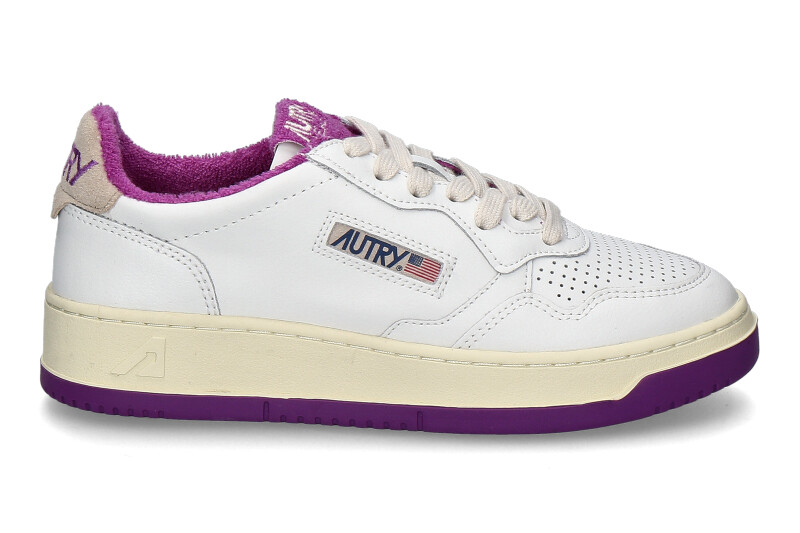 Autry Damen-Sneaker MEDALIST VS04 VIRGIN SPONGE- white/violet