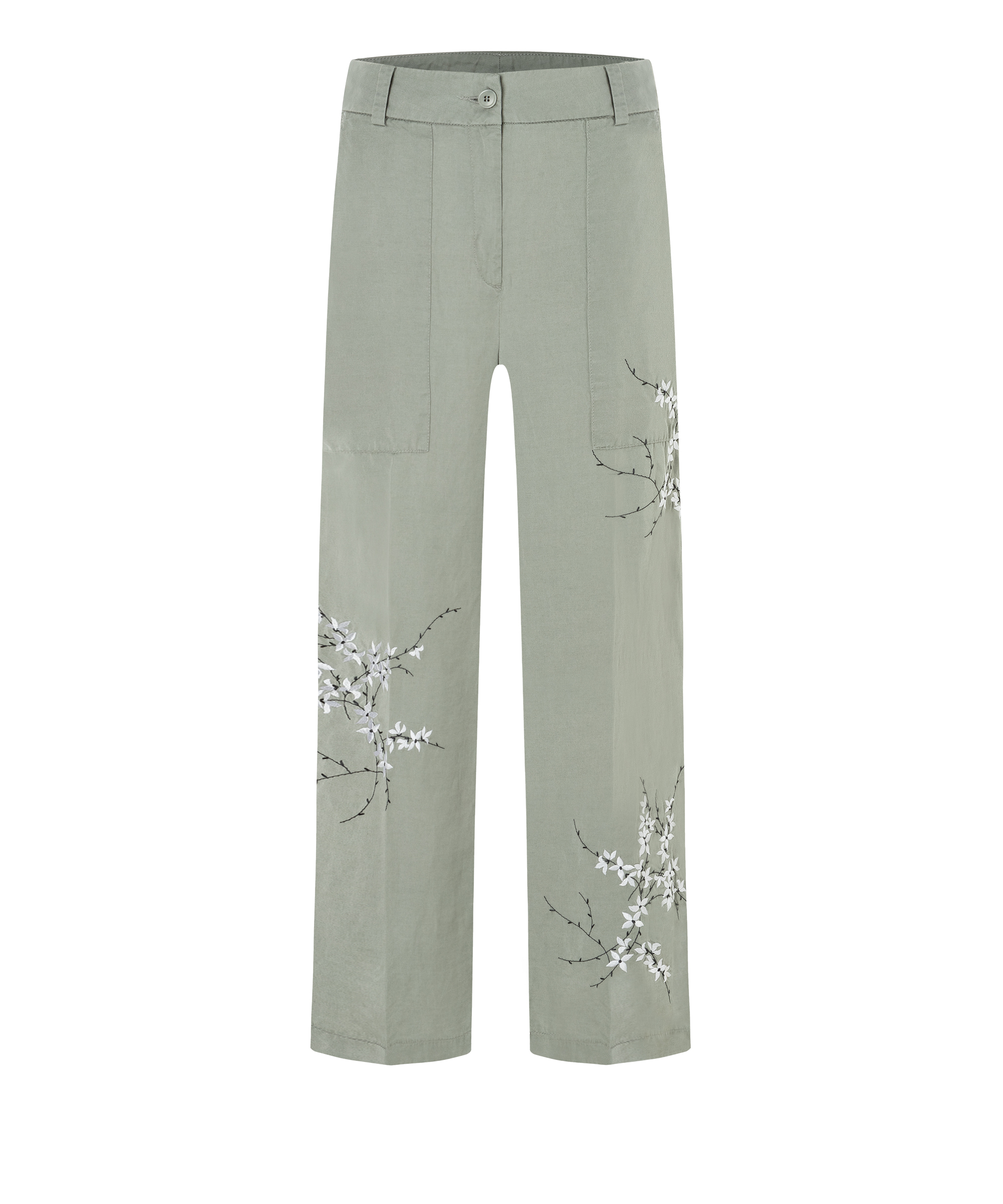 Cambio Stoffhose CALIFORNIA UTILITY- acciaio/acacia leaf/grün