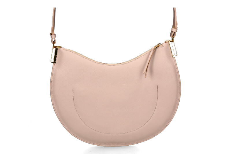 Coccinelle Tasche SUNUP GRAINED LEATHER- rosette/warm taupe