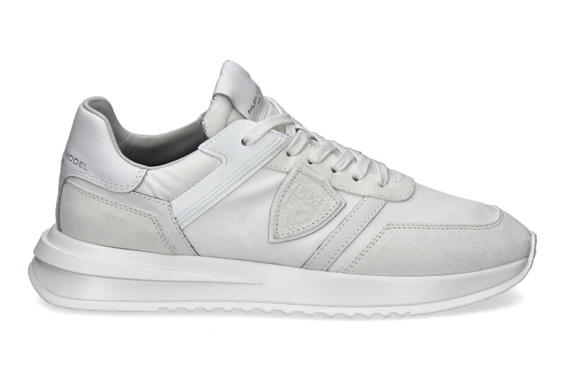 Philippe Model Herren- Sneaker TROPEZ MONDIAL- blanco/weiss