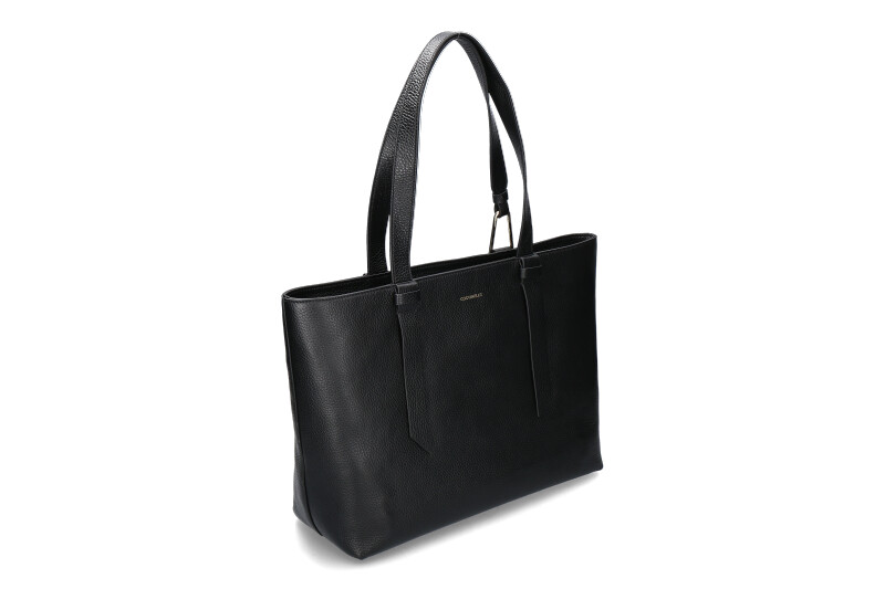 Coccinelle Tasche MALORY GRAINED LEATHER- noir/schwarz