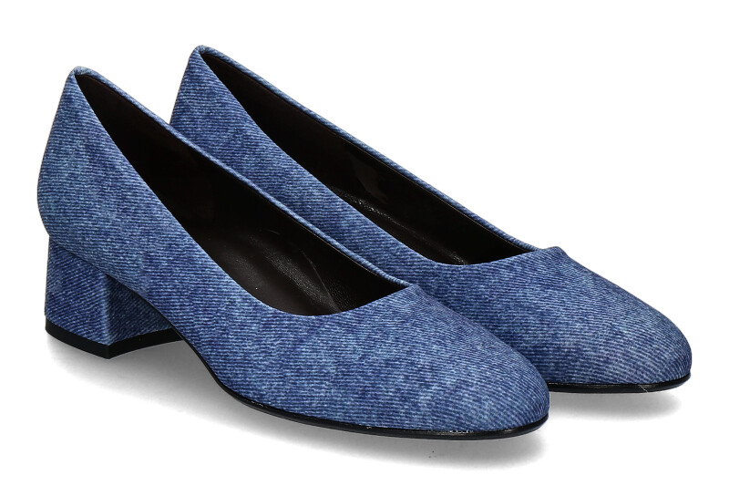 Brunate Pumps FLEX STEP- denim/blau