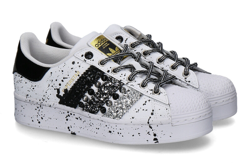 Adidas sparkle superstar 2 sneaker best sale