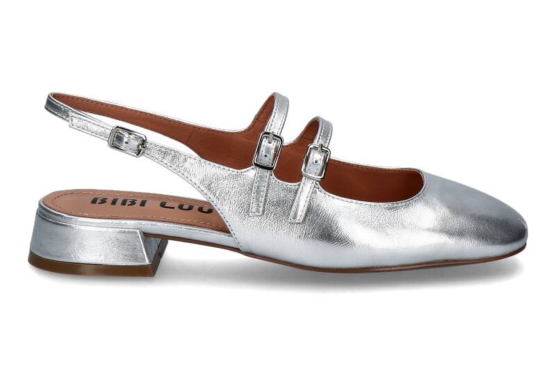 Bibi Lou Slingpumps HINA- plata/silber