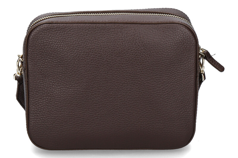 Coccinelle Umhängetasche MINI TEBE GRAINED LEATHER- fondant brown/braun