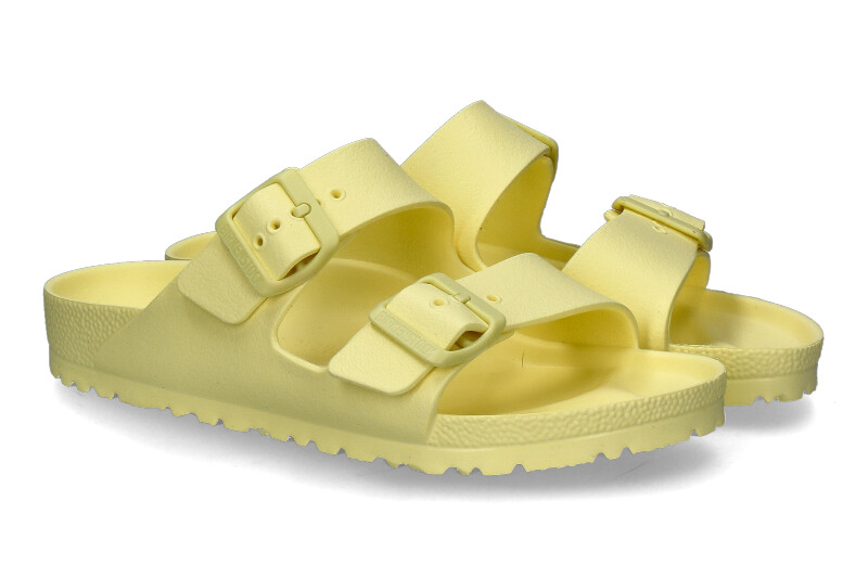 Birkenstock Damen- Pantolette ARIZONA EVA SCHMALE WEITE- popcorn 