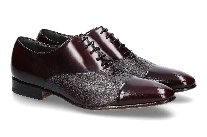 Moreschi Schnürer DIGIONE BURGUNDY PECC/CALF (41)