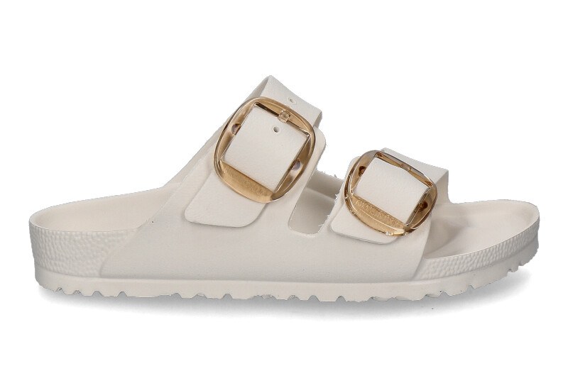 Birkenstock Pantolette ARIZONA BIG BUCKLE EVA SCHMAL- eggshell