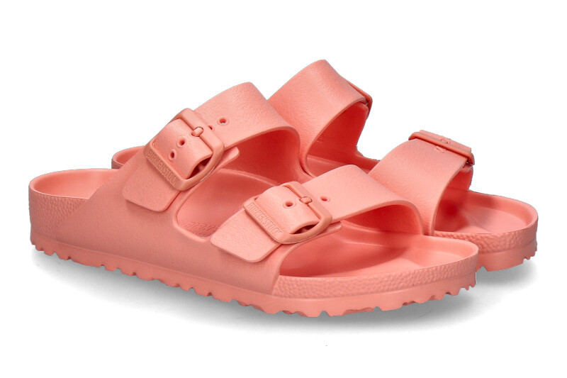 Birkenstock Pantolette ARIZONA EVA SCHMALE WEITE- coral peach