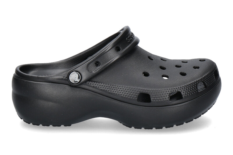 Crocs Pantolette CLASSIC PLATFORM CLOG- black