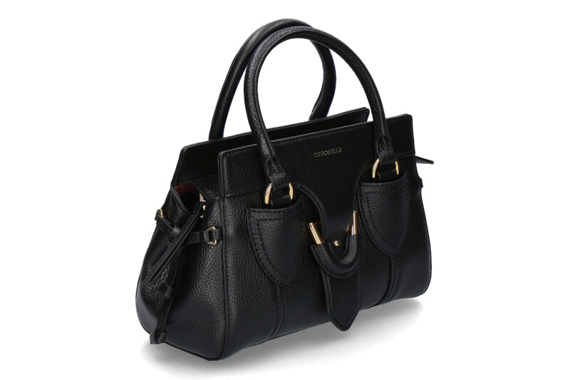 Coccinelle Tasche YORK GRAINED LEATHER- noir/schwarz