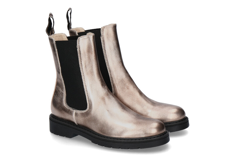 Nero Giardini Chelsea Boot LUNARE- torba/metallic