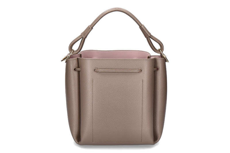 Coccinelle Umhängetasche ECLYPSE GRAINED LEATHER- warm taupe