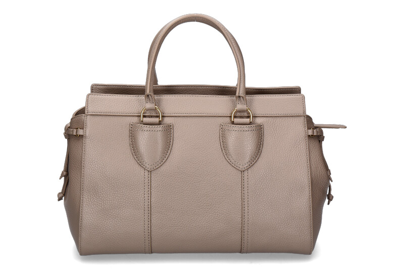 Coccinelle Tasche YORK LARGE GRAINED LEATHER- warm taupe