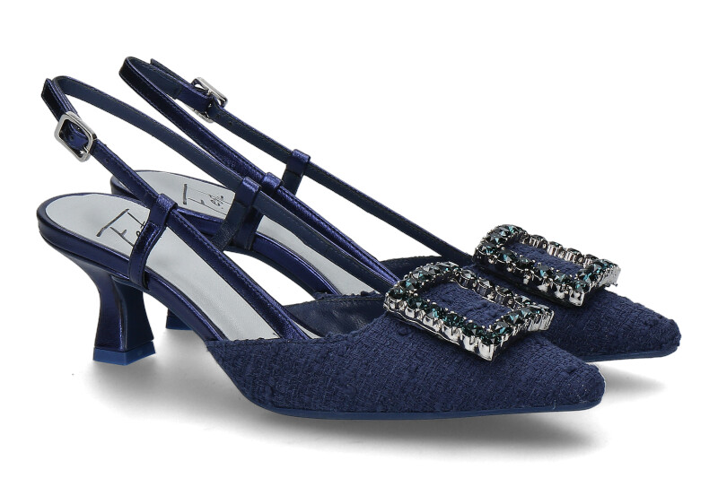 Roberto Festa Slingpumps STEFI PAN- navy/luxor/blau