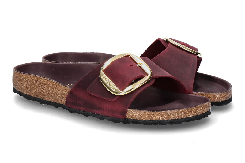 Birkenstock madrid big buckle slide sandal deals