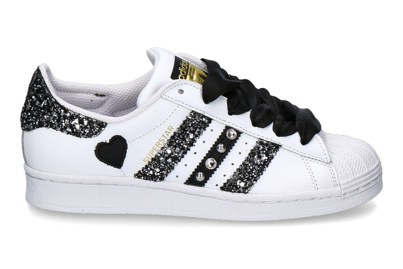 Adidas by BalloDaSola Sneaker CUORE WHITE BLACK