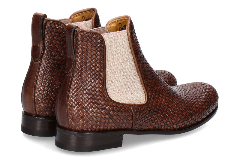 Benson´s Chelsea Boot MARINA INTRECCIO TABAC (42)