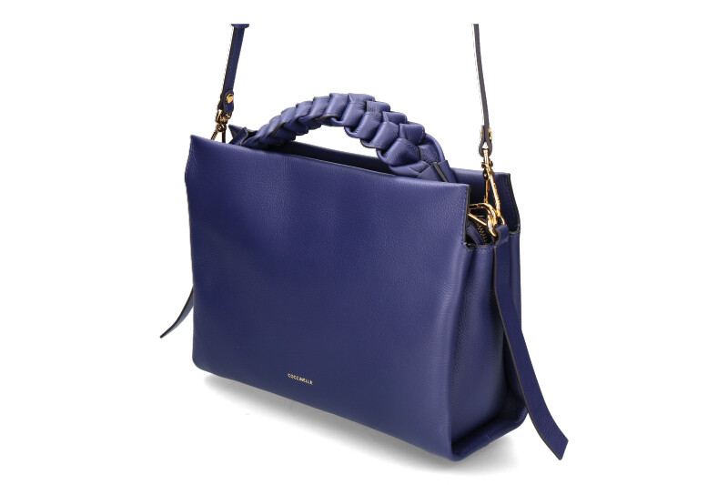 Coccinelle Tasche BOHEME GRANA DOUBLE GRAINED LEATHER- royal blue/blau