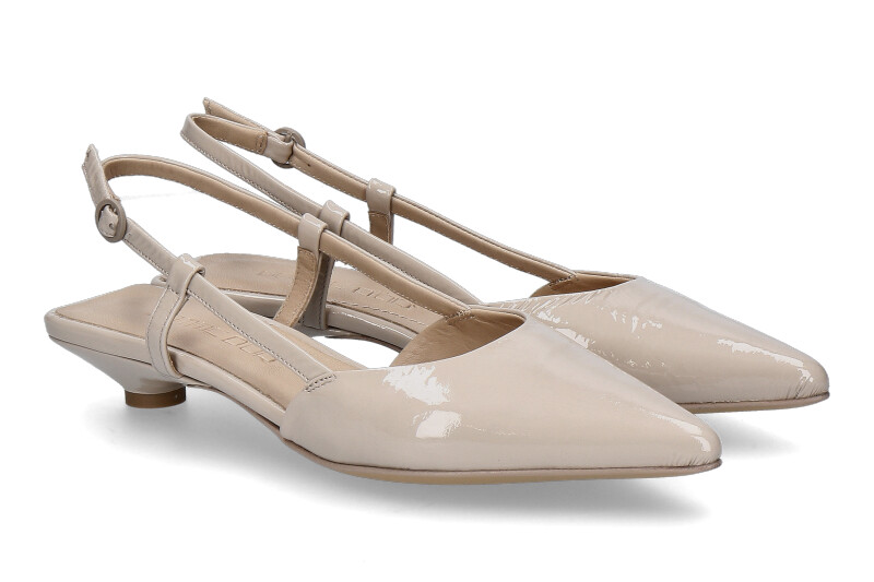 Pomme d'Or Slingpumps GINGER NAPLACK- sand