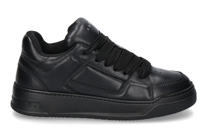 Hogan Herren- Sneaker ALLACCIATO LEATHER- nero/schwarz