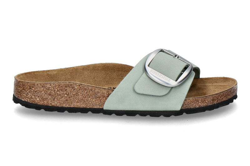 Birkenstock Pantolette MADRID SCHMAL BIG BUCKLE- pure sage