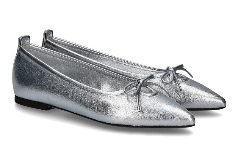 Kennel und Schmenger Ballerina GRETA METALLIC CALF- argento