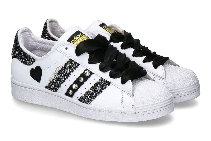 Adidas by BalloDaSola Sneaker CUORE WHITE BLACK