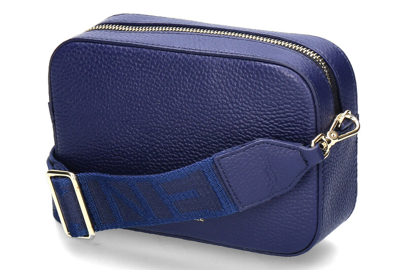 Coccinelle Umhängetasche MINI TEBE GRAINED LEATHER- royal blue/blau