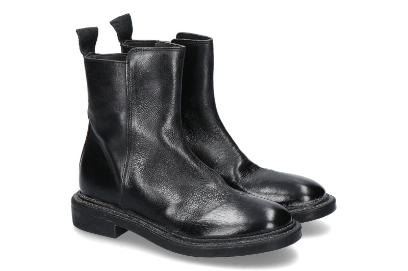 Moma Damen-Stiefelette BRISTOL GARDA- nero/schwarz