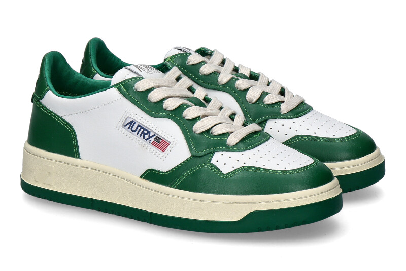 Autry Damen- Sneaker MEDALIST WB03- white/ green