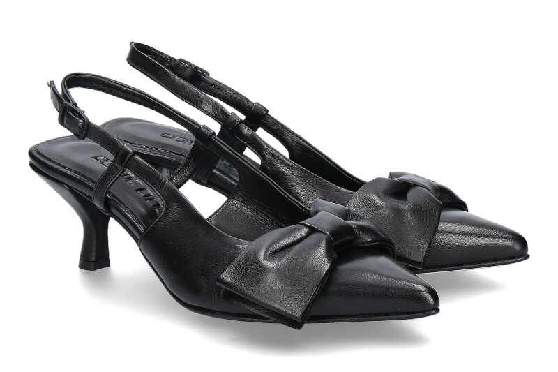 Pomme d'Or Slingpumps GLOVE- nero/schwarz