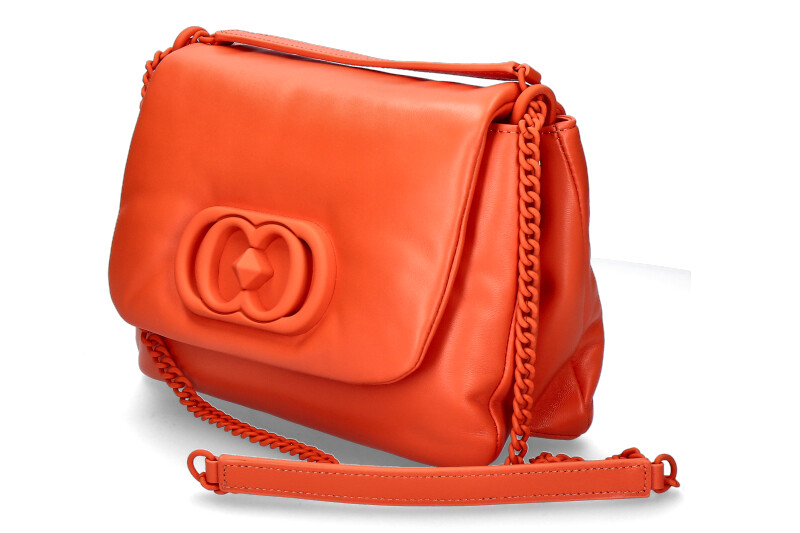 La Carrie Schultertasche DECCAN GISELLE LEATHER ORANGE