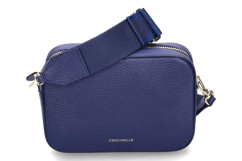 Coccinelle Umhängetasche MINI TEBE GRAINED LEATHER- royal blue/blau