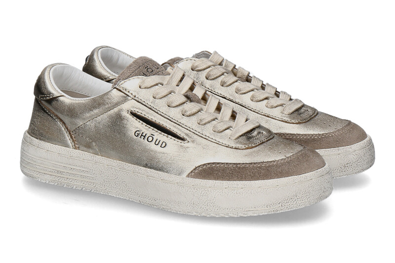 Ghoud Damen- Sneaker LIDO_BR LAMINATED LEATHER- gold