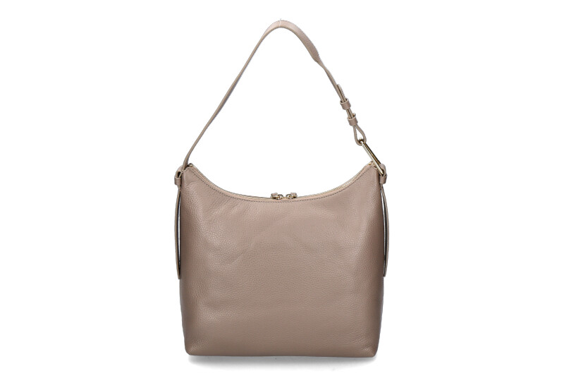 Coccinelle Tasche MALORY GRAINED LEATHER- warm taupe