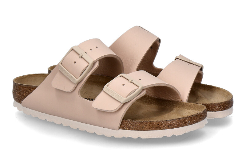 Birkenstock Damen- Pantolette ARIZONA SCHMAL BS BIRKO-FLOR- new beige