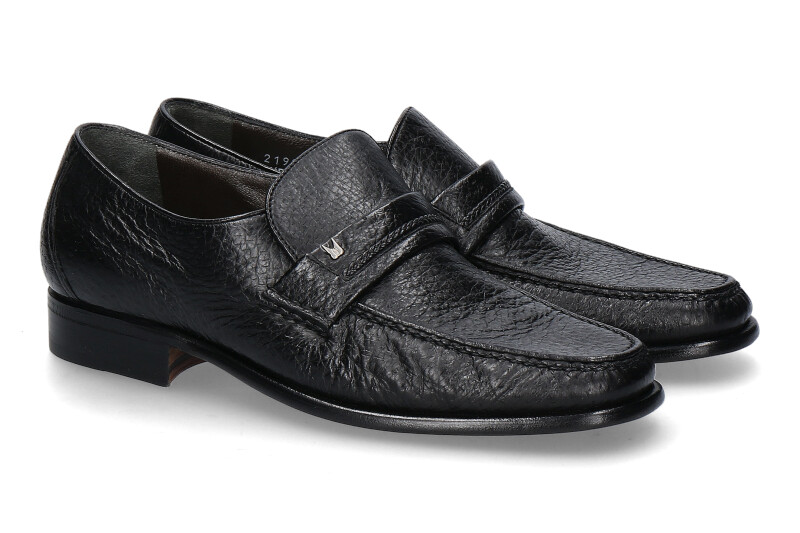 Moreschi Slipper AMBURGO PECCARY NERO (39½)