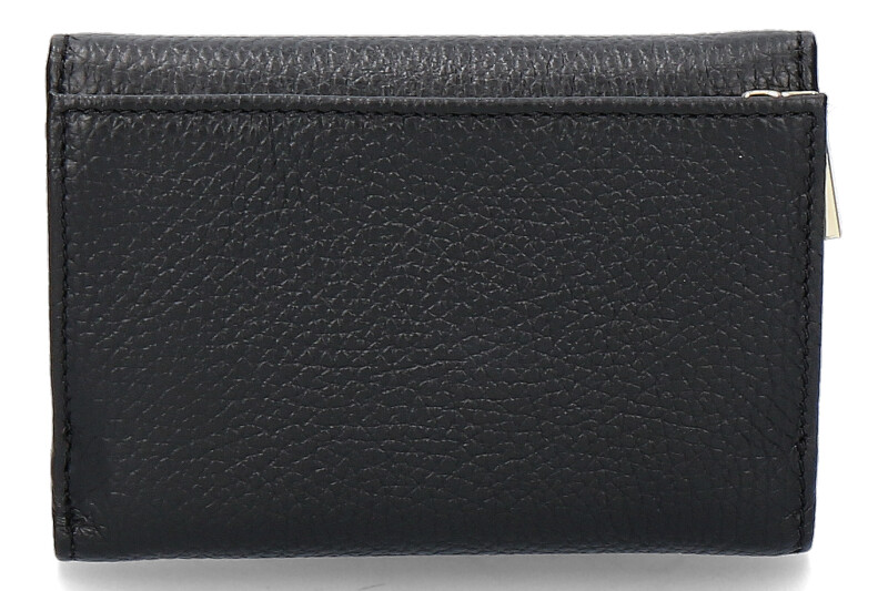 Coccinelle Portemonnaie GRAINED LEATHER METALLIC SOFT- noir/schwarz